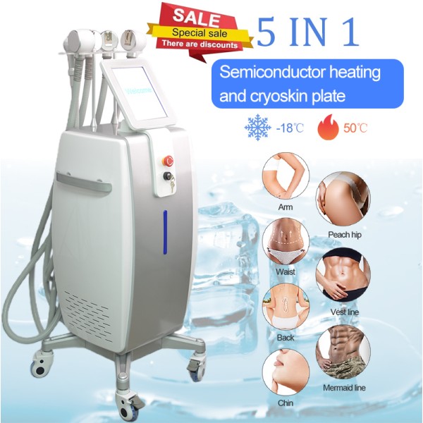 Cryo Slimming Machine Factory - 5 Handle Freezing Star