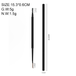 Eyebrow Pencil Manufacturer - Private Label 6 Color 2 in 1 Set