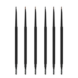 Eyebrow Pencil Manufacturer - Private Label 6 Color 2 in 1 Set