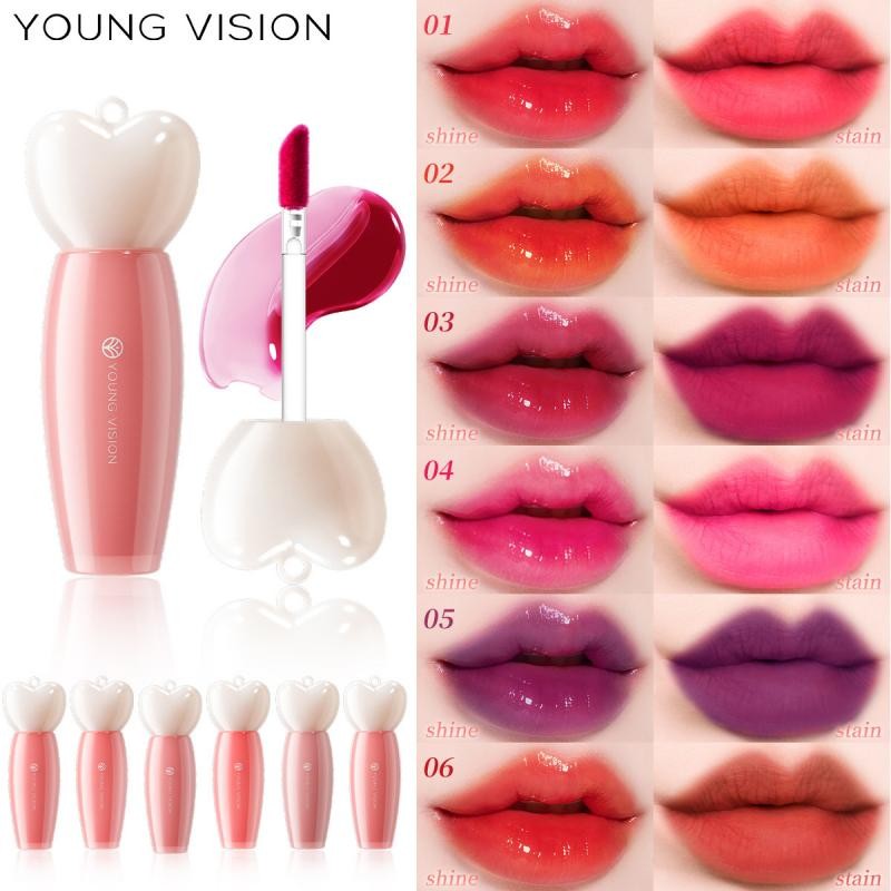 Lip Gloss Set Manufacturer - 6 Color Heart Shape Gloss