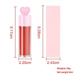 Liquid Blush Supplier - No Logo 20 Color Heart Blush