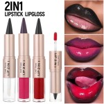 Lip Gloss Manufacturer - 2 in 1 Mirror Lip Gloss