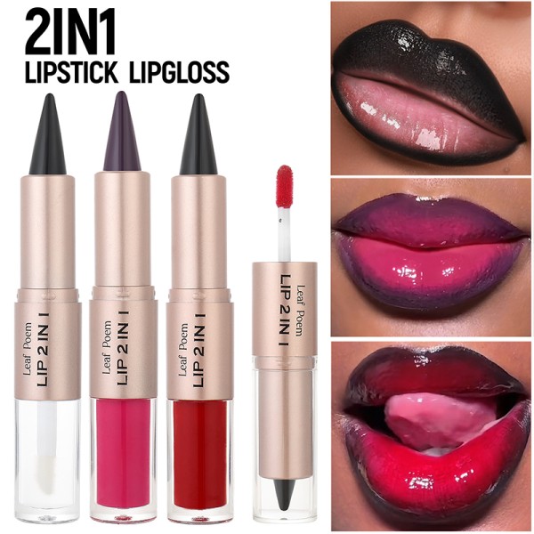 Lip Gloss Manufacturer - 2 in 1 Mirror Lip Gloss