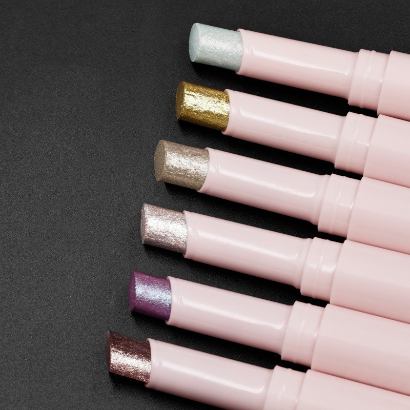 Eyeshadow Stick Manufacturer - Pink Glitter Highlighter Stick