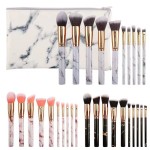 Makeup Brush Set Manufacturer - 10 Piece Marble Set