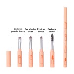 Makeup Brush Factory - 5 Color Pen Shape Brush Set