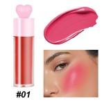 Liquid Blush Supplier - No Logo 20 Color Heart Blush