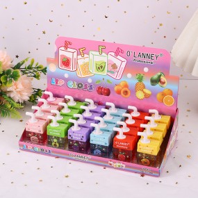 Lip Gloss Set Factory - 6 Color Gold Foil Gloss Set