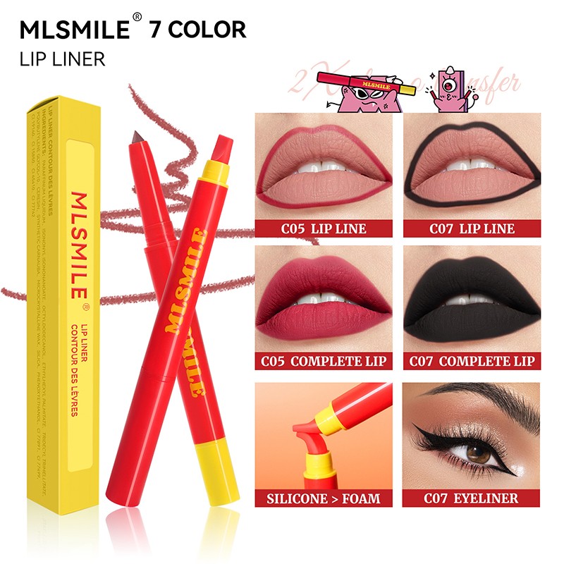 Lip Liner Supplier - Double Ended Liquid Lip Liner