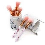 Makeup Brush Set Manufacturer - 10 Piece Marble Set