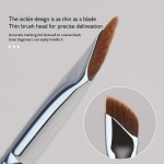 Makeup Pen Supplier - Sickle Shape Eyeliner Pen