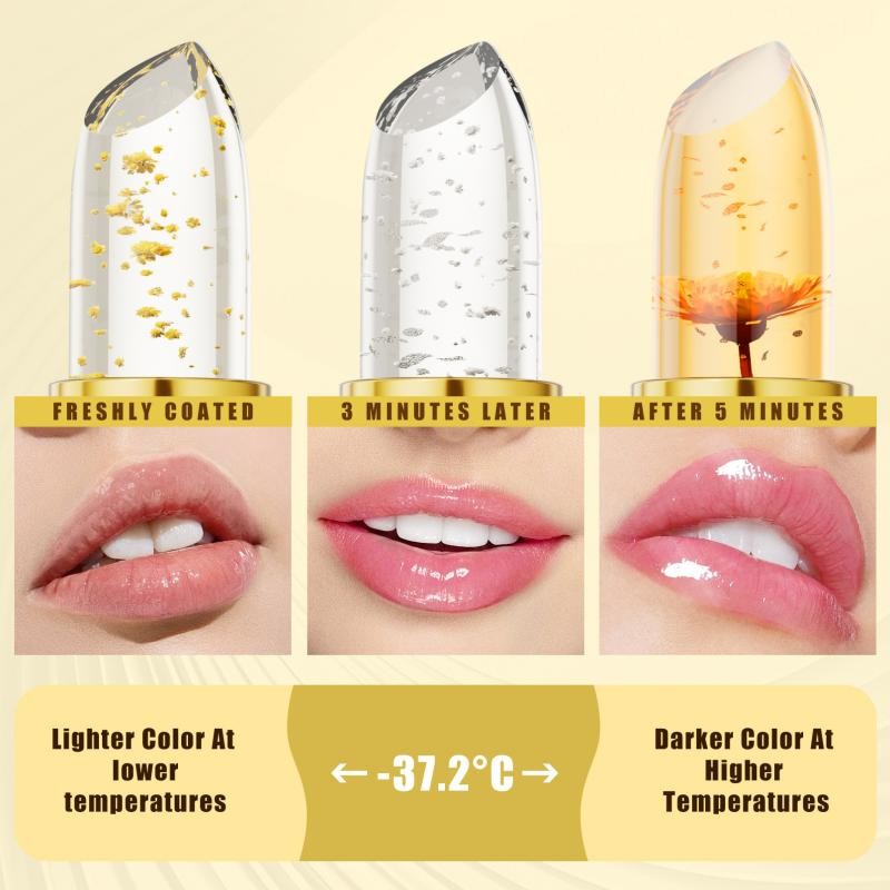 Lipstick Supplier - Gold Foil Color Changing Lipstick