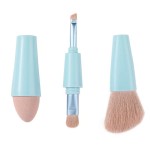 Makeup Brush Manufacturer - 4 in 1 Portable Brush Set