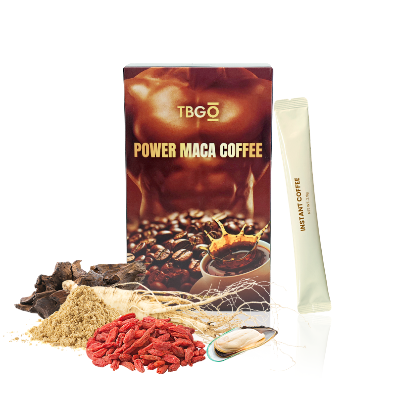 Power Maca Coffee Manufacturer - OEM/ODM Private Label Energy Herbal Coffee with Maca Powder for Male Vitality