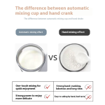 Upgraded Rechargeable Anti-Fall Electric Cup Manufacturer - OEM/ODM Private Label Automatic Stirring Cup Temperature Resistant for Coffee Fitness Party