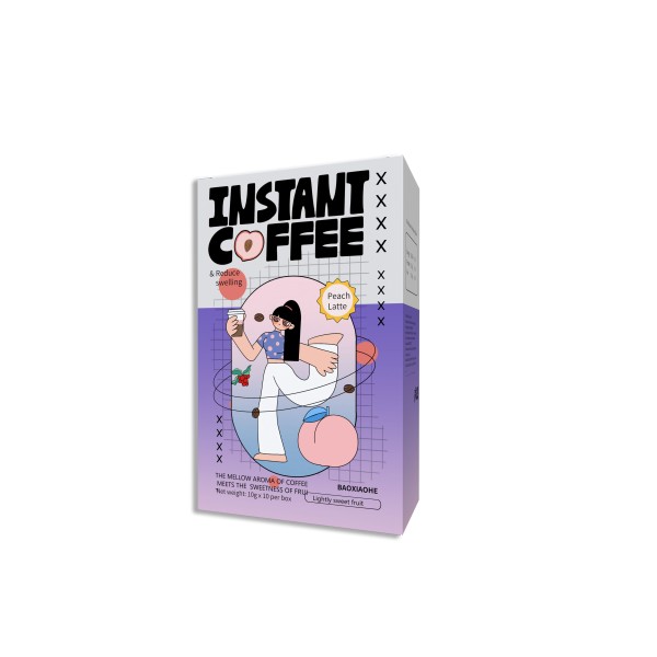 Adult Electrolyte Coffee Capsules Manufacturer - OEM/ODM Private Label Vitamin C Infused Instant Coffee Bitter Taste Box Packaging