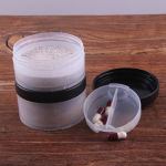 Premium Fitness Water Bottle Manufacturer - OEM/ODM Private Label Leakproof Protein Shaker with 2 Powder Boxes Gym Workout Use