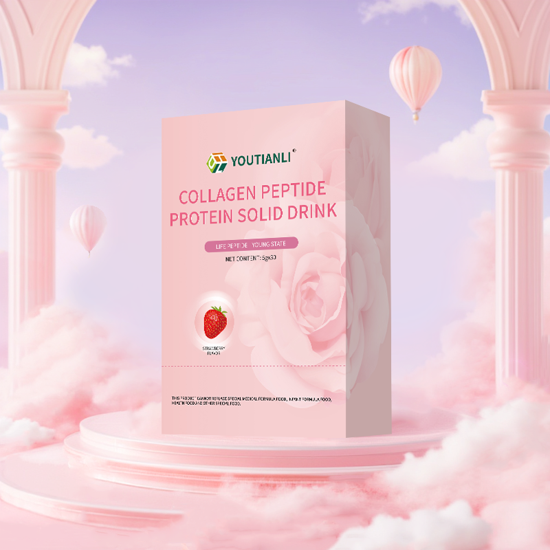 胶原蛋白肽粉末 - 可定制OEM/ODM私标(抗衰肌肤养护,燕窝风味美容饮品原料,源头工厂)