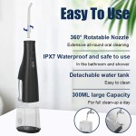 口腔冲洗器源头工厂-电动300ml牙齿清洁