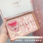 口红套装厂家-玫瑰粉雾礼盒