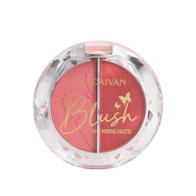 Blush Highlighter Factory - 2 in 1 Glossy High Pigment 5 Colors