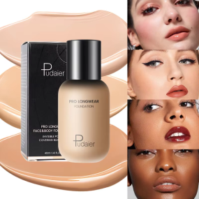 Cream Foundation Supplier - 40 Color Oil Control Matte