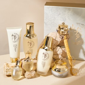 Ginseng Skincare Kit Manufacturer - 7pcs Anti Age Whitening Set