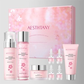 Sakura Skincare Kit Supplier - 8 Piece Hydrating Brightening Set