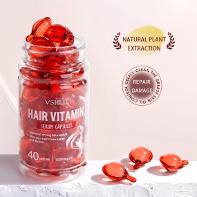 Hair Growth Serum Factory - Vitamins Capsule Custom Design