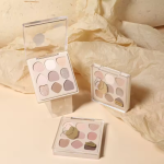 Eye Shadow Palette Bulk Supplier - 9 Color Heart Shape Matte Glitter Vegan
