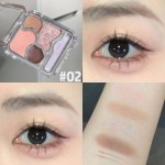 Mini Eyeshadow Palette Private Label - 4 Color Travel Size Matte Highlight Pocket