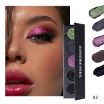 Eye Shadow Tray Custom - 5 Color Vegan Waterproof Extreme Dark Lasting Makeup
