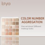 Eye Shadow Palette Wholesale - 25 Color Multichrome Glitter Organic Clear Case