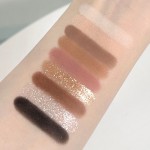 Eye Shadow Palette Custom - 9 Color Matte Brown Shimmer Glitter Private Label