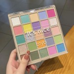 Eye Shadow Palette Wholesale - 25 Color Multichrome Glitter Organic Clear Case