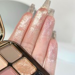 Eye Shadow Palette Custom - 9 Color Matte Brown Shimmer Glitter Private Label