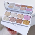 Face Highlighter Palette Manufacturer - 8 Color Long Lasting Shine Shadow Box