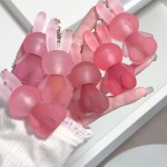 Lip Gloss Private Label - 6 Color Mini Matte Velvet Keychain High Pigment