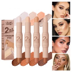 Contour Stick Manufacturer - Double Head Smoothing Cream Bronzer Highlighter