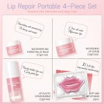 Lip Care Set Manufacturer - Organic Pink Scrub Sleeping Mask