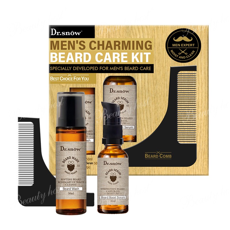 Men Beard Products Supplier - Clean Serum Grooming Care