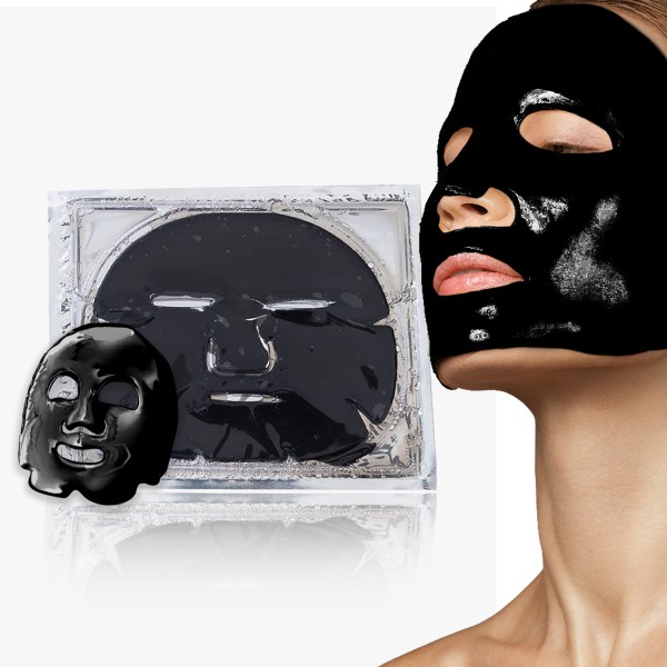 Gold Sheet Mask Supplier - 24K Collagen Black Mask