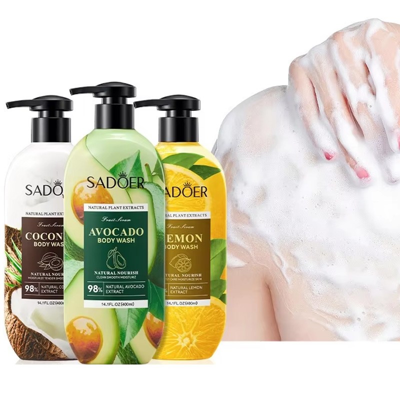 Bath Lotion Manufacturer - 500ml Avocado Coconut Lemon Fragrance