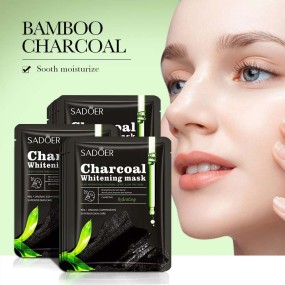 Sheet Mask Manufacturer - Bamboo Charcoal Purifying Oil Control Whitening