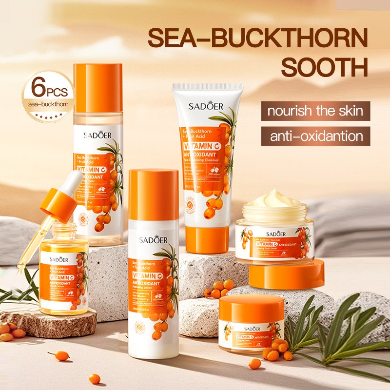 Skin Care Set Manufacturer - Sea Buckthorn Antioxidant Vegan Anti-Aging