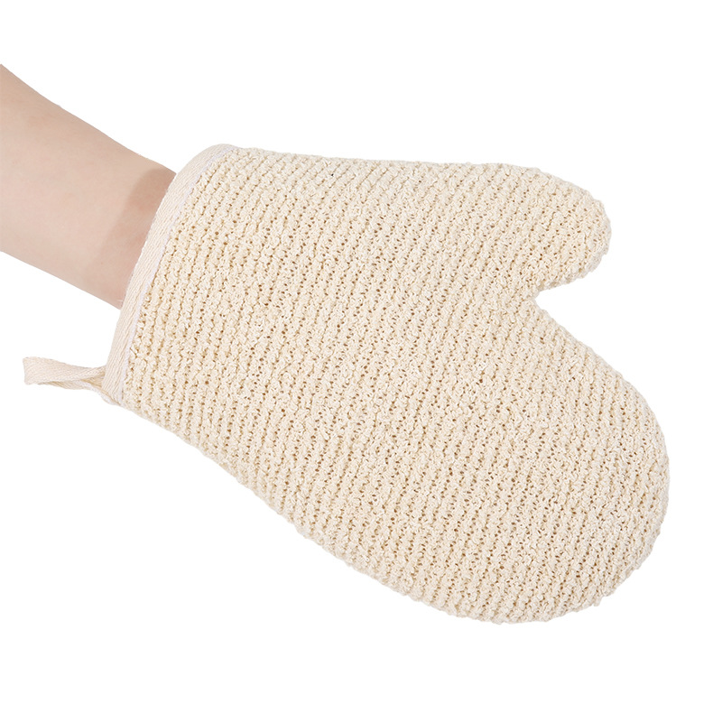Bath Gloves Factory - Dual Texture Rami Material Deep Cleansing Mitt