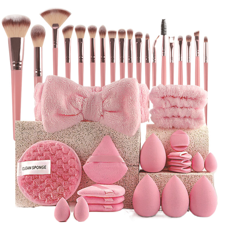 Makeup Brush Set Manufacturer - 40 PCS Professional Synthetic Hair Gift Set
