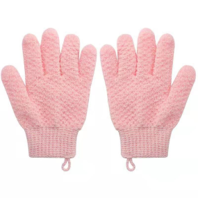 Shower Gloves Manufacturer - Five Finger Nylon Lightweight Adult Body Tools