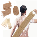 沐浴手套生产厂家-男女通用双面加厚去污苎麻