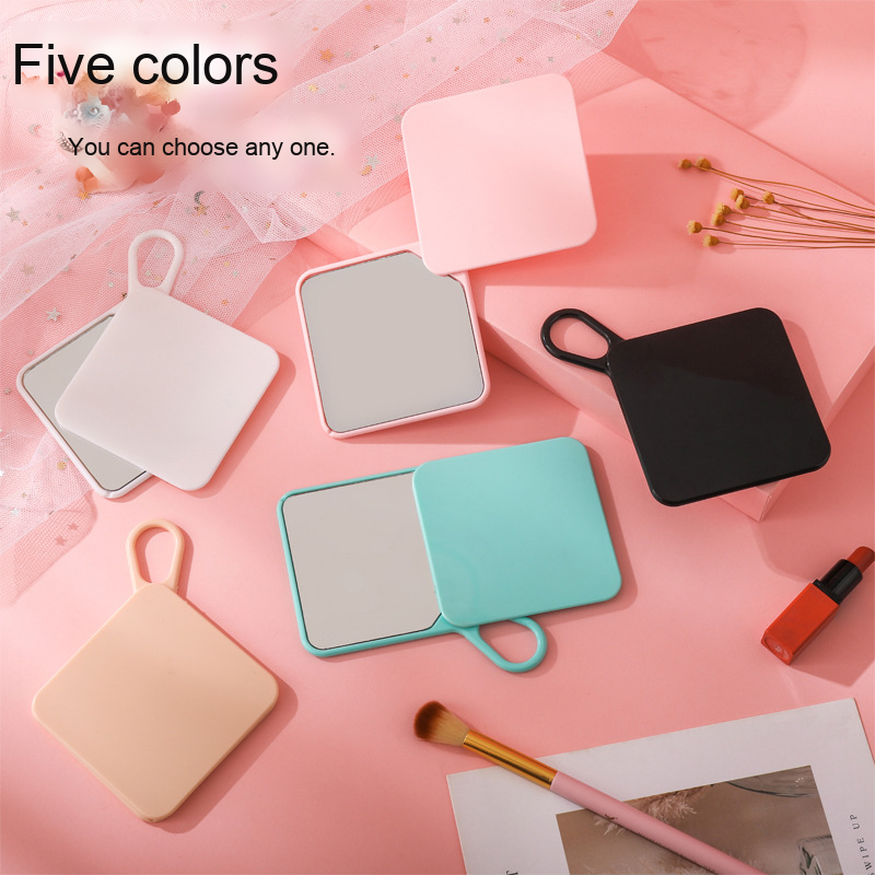 Pocket Mirror Manufacturer - Cute Silver Flap Design Commercial Bedroom Gift